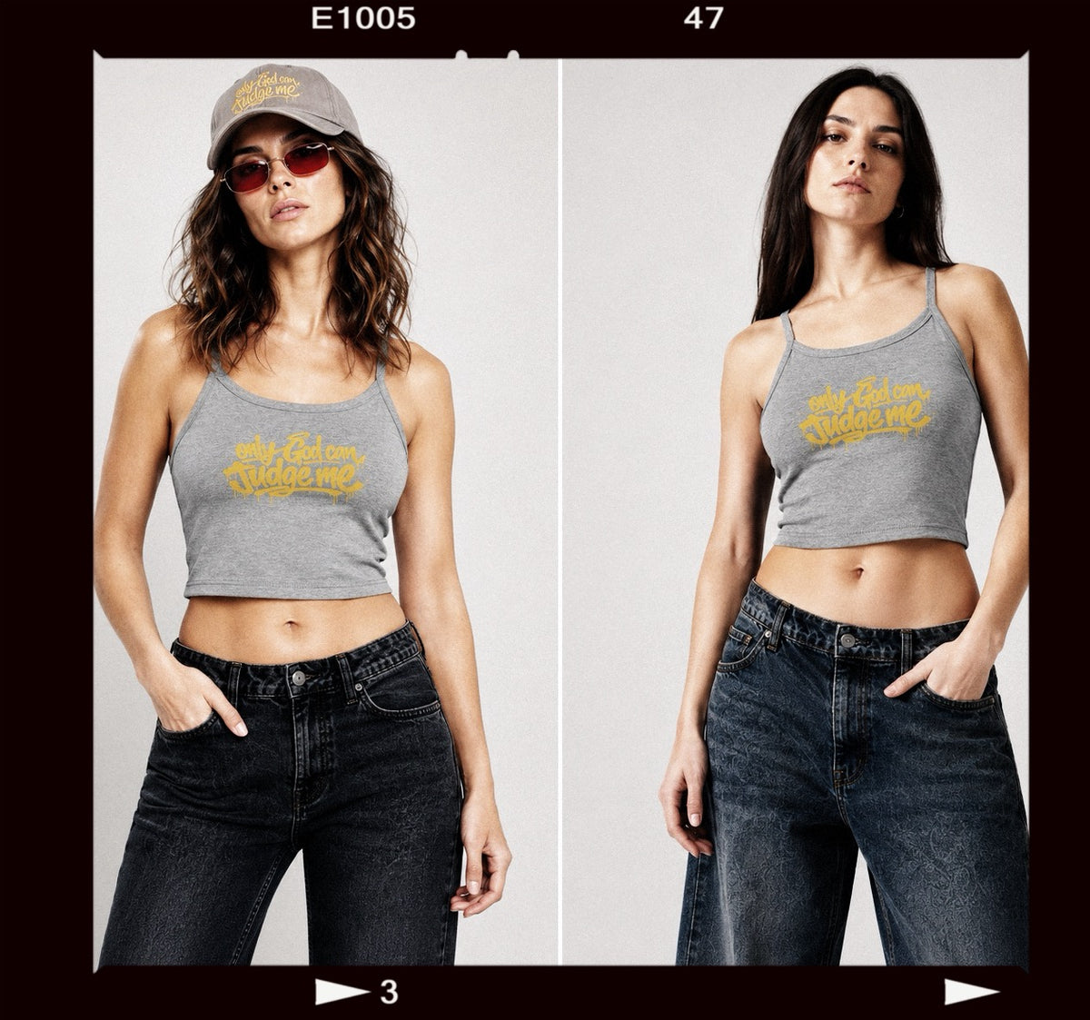 Women’s tank top (yellow logo)