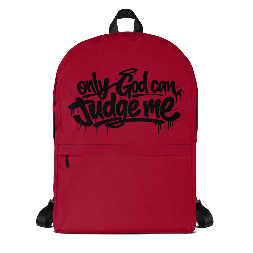 Backpack (red with black logo)